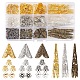 Set di tappi e coni di perline di ferro stile 690 pz 12 IFIN-FS0001-23-1