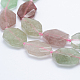 Chapelets de perles aux fraises en quartz naturel G-J373-24D-2