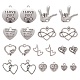 10 pendentifs en alliage de style tibétain FIND-LS0001-34AS-2