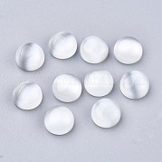 Кабошоны кошачьего глаза GLAA-P039-A06-8mm