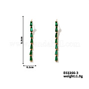 Блестящие модные женские серьги-гвоздики SX3889-2
