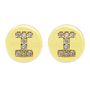 Латунные микропаве из прозрачного кубического циркония KK-T030-LA843-IX3