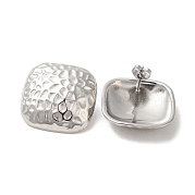 Серьги-гвоздики из нержавеющей стали 304 EJEW-D100-03P