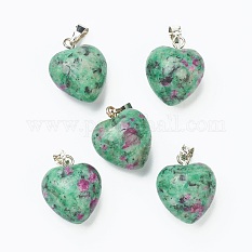 Natural Ruby in Zoisite Pendants G-I311-A21