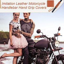 Чехлы на руль мотоцикла из искусственной кожи&nbsp;AJEW-WH0528-47