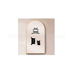 Водонепроницаемые светоотражающие пластиковые зеркальные наклейки DIY-WH0668-008