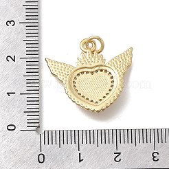 Латунные микро проложить кубического циркония подвески&nbsp;KK-D431-034E-G