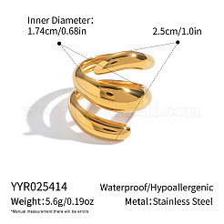 Кольца-манжеты из нержавеющей стали 304 для женщин&nbsp;AZ8690