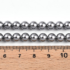 Peinture au four brins de perles de verre nacré&nbsp;HY-N002-6mm-A01