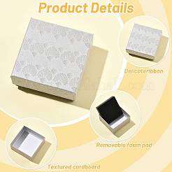 12 Stück Schmuckset-Schachteln aus Papier in 4 Farben&nbsp;CON-FS0001-24