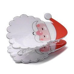 Рождественские пластиковые заколки-коготь&nbsp;PHAR-K006-01A