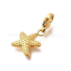 Подвесные украшения из нержавеющей стали 304 STAS-R159-43G-04