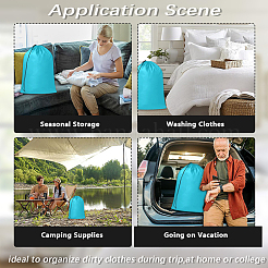 Сумки для хранения из ткани оксфорд с завязками&nbsp;AJEW-WH20816-044B-03