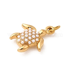 Подвески из искусственного жемчуга ABS из нержавеющей стали 304&nbsp;LS-STAS-B097-07G-06