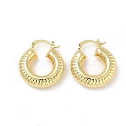 Pendientes de aro de latón para las mujeres&nbsp;KK-CBAD851-40G