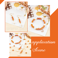 Ручной золотой песок бусины бисер нитей&nbsp;LAMP-OC0001-30D