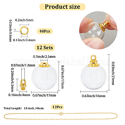 Наборы для изготовления ожерелий своими руками&nbsp;DIY-SC0030-98A
