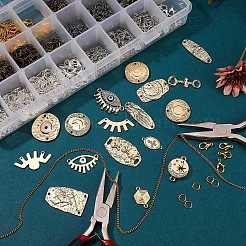 17шт 17 стиля сплава многожильные звенья PALLOY-SZ0001-26