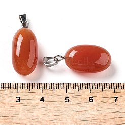 Подвески окрашенные натуральным агатом&nbsp;G-Q016-03F