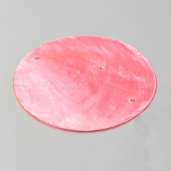 Естественные шармы соединителя раковины capiz&nbsp;SHEL-WH0002-09B