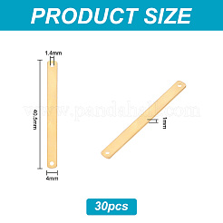 30 шт. латунные соединительные подвески&nbsp;KK-BC0011-81