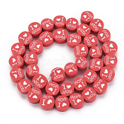 Polimero a mano fili argilla perline&nbsp;CLAY-S096-013D