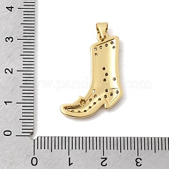 Ottone micro spianare pendenti zirconi&nbsp;KK-A296-11G-01