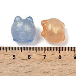 Светящиеся прозрачные акриловые бусины&nbsp;OACR-B031-20