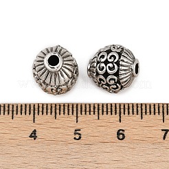 Сплавочные овальные бусины тибетского стиля  FIND-C068-15AS