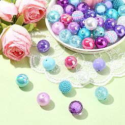 50 шт. акриловые бусины на морскую тематику&nbsp;OACR-CJ0001-68