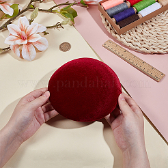 Velet pillbox стюардесса fascinator шляпа основа для шляпной мастерской AJEW-WH0248-757A