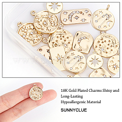 Подвески из сплава 16 шт. PALLOY-SC0003-77G