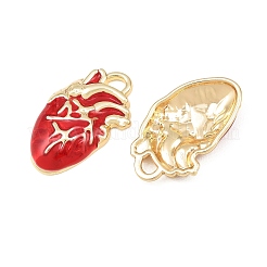 Crémaillère placage pendentifs en émail d'alliage&nbsp;AL-CBA2B10-01G-01