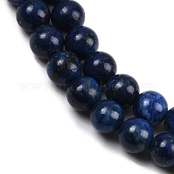 Нитки бусины из натурального ляписа-лазури G-OC0001-77