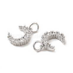 Латунные микро проложить кубического циркония подвески KK-E068-VB412