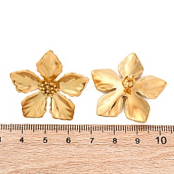 Серьги-гвоздики из нержавеющей стали 304 EJEW-Z114-01G