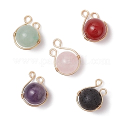 10 шт. 10 стиля натурального зеленого авантюрина&nbsp;PALLOY-JF03609