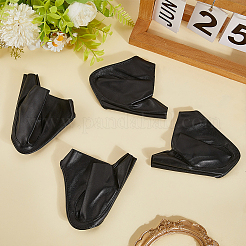 Искусственная кожа женские перчатки с полупальцами AJEW-WH20019-42