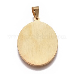 Подвески из нержавеющей стали 304 «Леди Гваделупская»&nbsp;LS-STAS-F185-29G