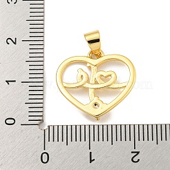 Покрытие стойки латунь микропаве прозрачные подвески из кубического циркония KK-B091-49G-04