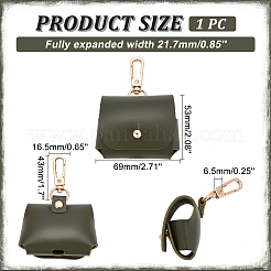 Портативный кошелек для монет из искусственной кожи&nbsp;AJEW-WH0329-89A