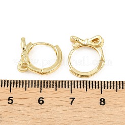 Латунные серьги обруча&nbsp;EJEW-D348-15G