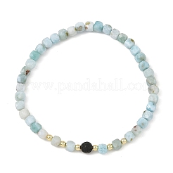 Natürliche Larimar Perlen Armbänder&nbsp;BJEW-JB14223