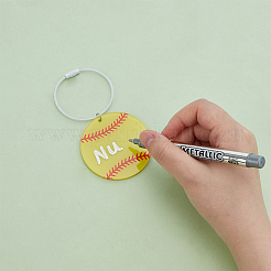 24 шт. акриловые подвесные украшения HJEW-ME00022