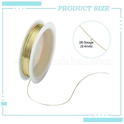 Fil de bijoux en cuivre&nbsp;CWIR-CW0.4mm-28