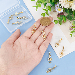 10шт латунные подвески с микропаве и кубическим цирконием KK-BC0010-39