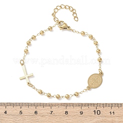 Браслеты из нержавеющей стали 304 Religion&nbsp;LS-BJEW-F524-05A-G