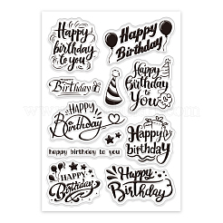 Изготовленные на заказ прозрачные штампы из ПВХ на летнюю тематику DIY-WH0631-0127