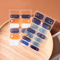 Полные обертки полоски лака для ногтей MRMJ-S058-9-M1