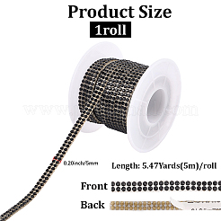 2 ряд стеклянных страз для отделки автомобиля&nbsp;DIY-WH20023-39A